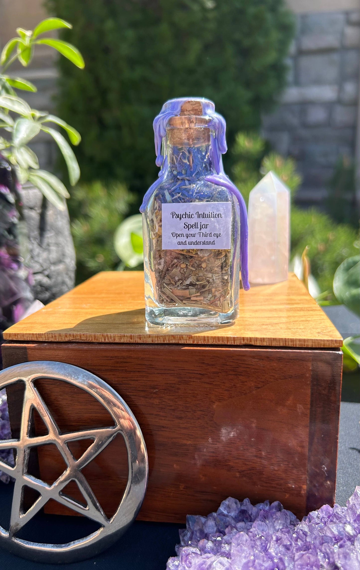 Enhance Intuition, Psychic Powers and Divination Spell Jar