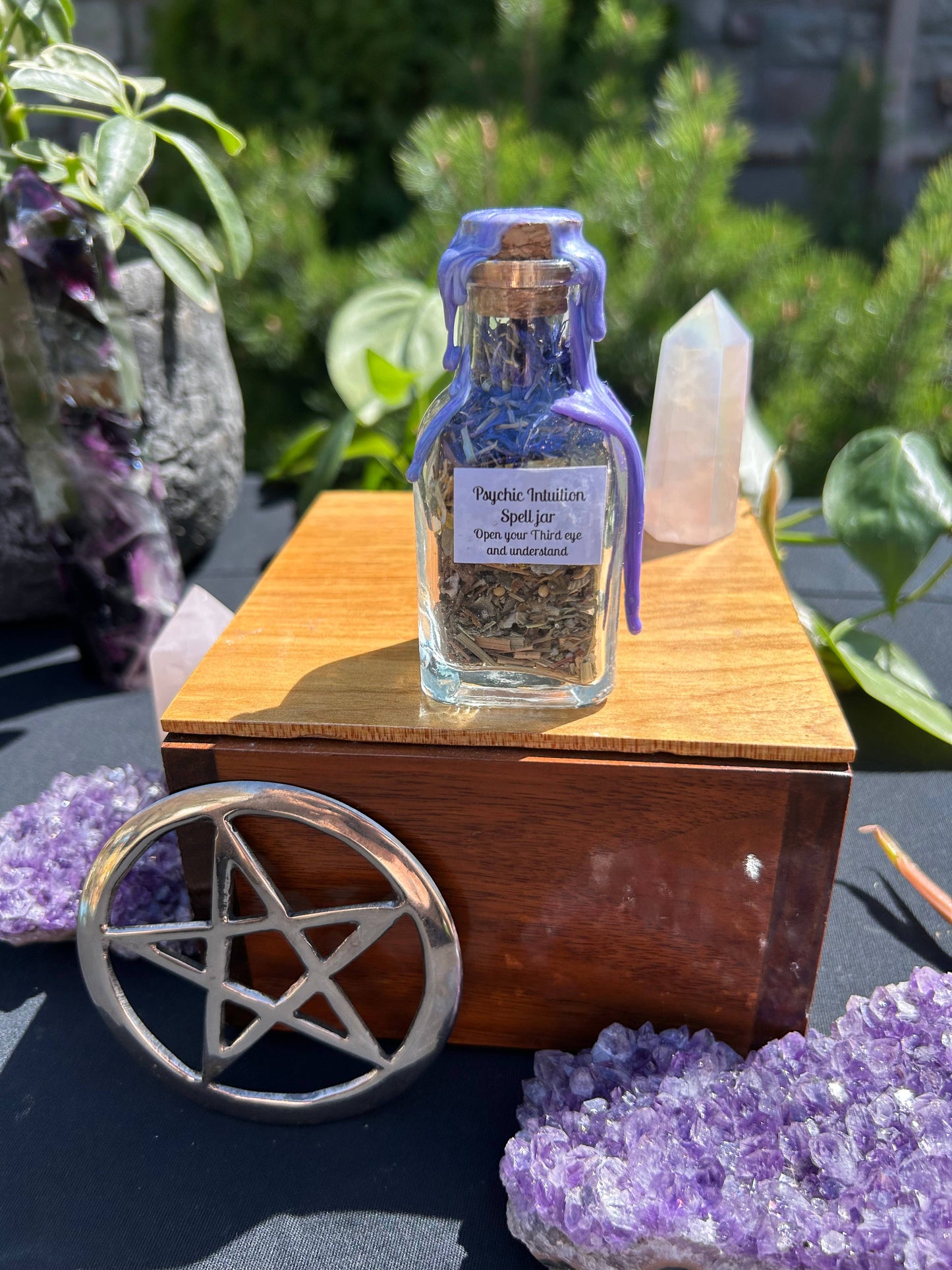 Enhance Intuition, Psychic Powers and Divination Spell Jar