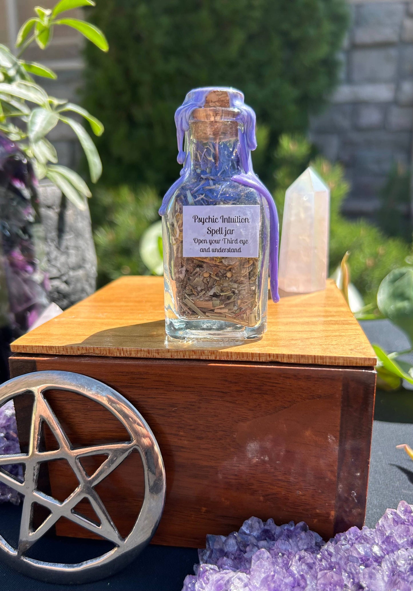 Enhance Intuition, Psychic Powers and Divination Spell Jar