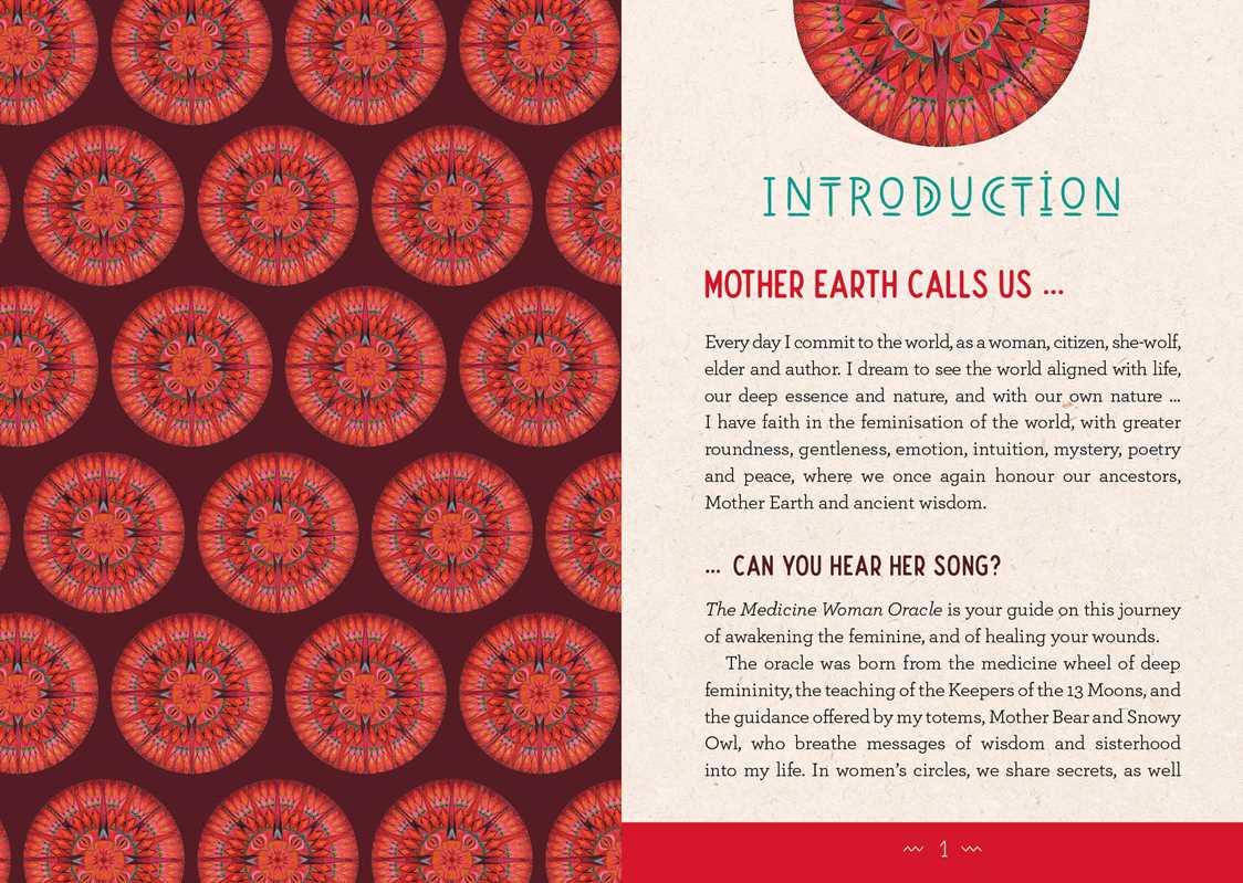 Medicine Woman Oracle by Catherine Maillard: Flashcards; 192 pages / English