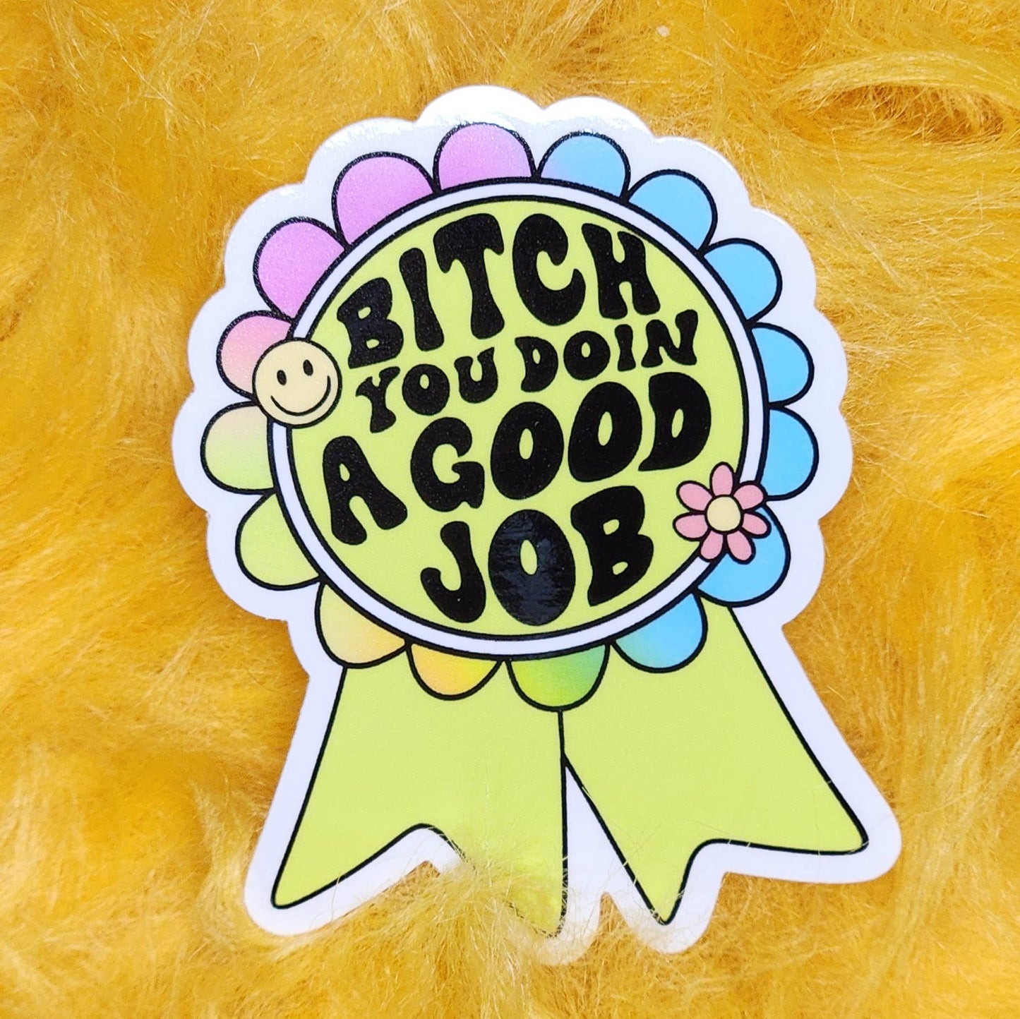 You doing a good job sticker hydroflask planner: White