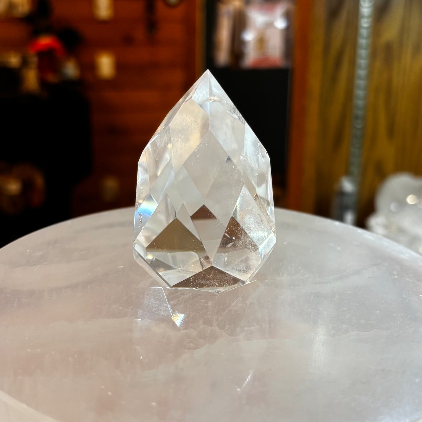 Faceted Quartz Flame