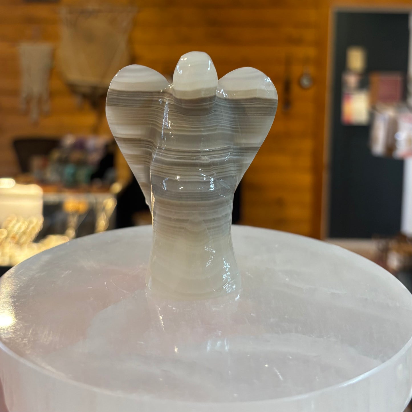 White Onyx Angel