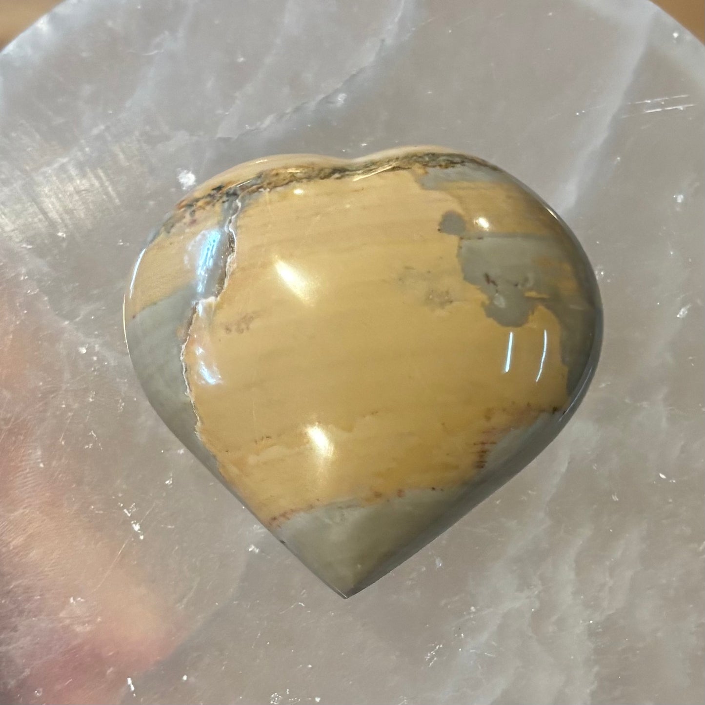 Polychrome Jasper Heart