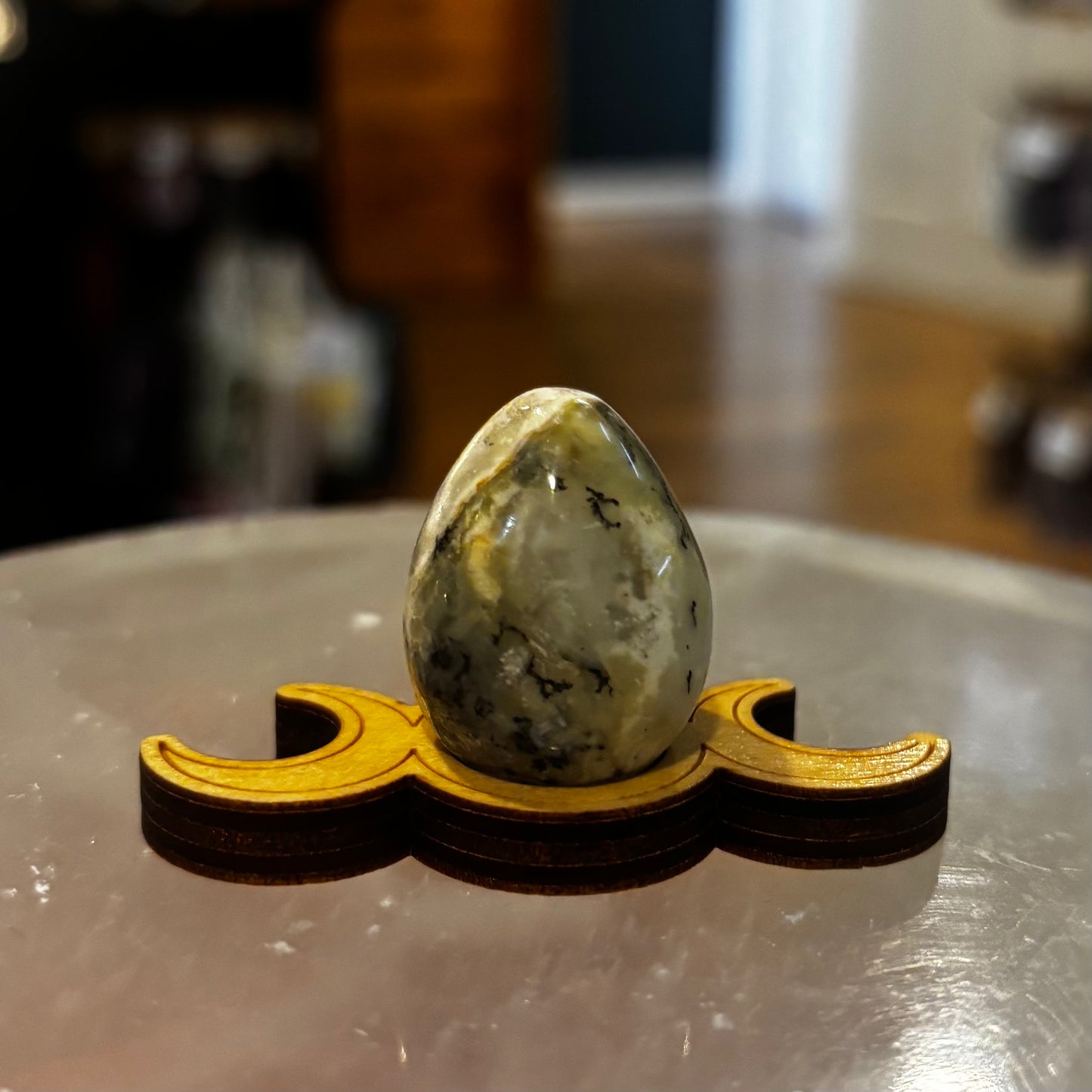 Dendritic Agate Egg