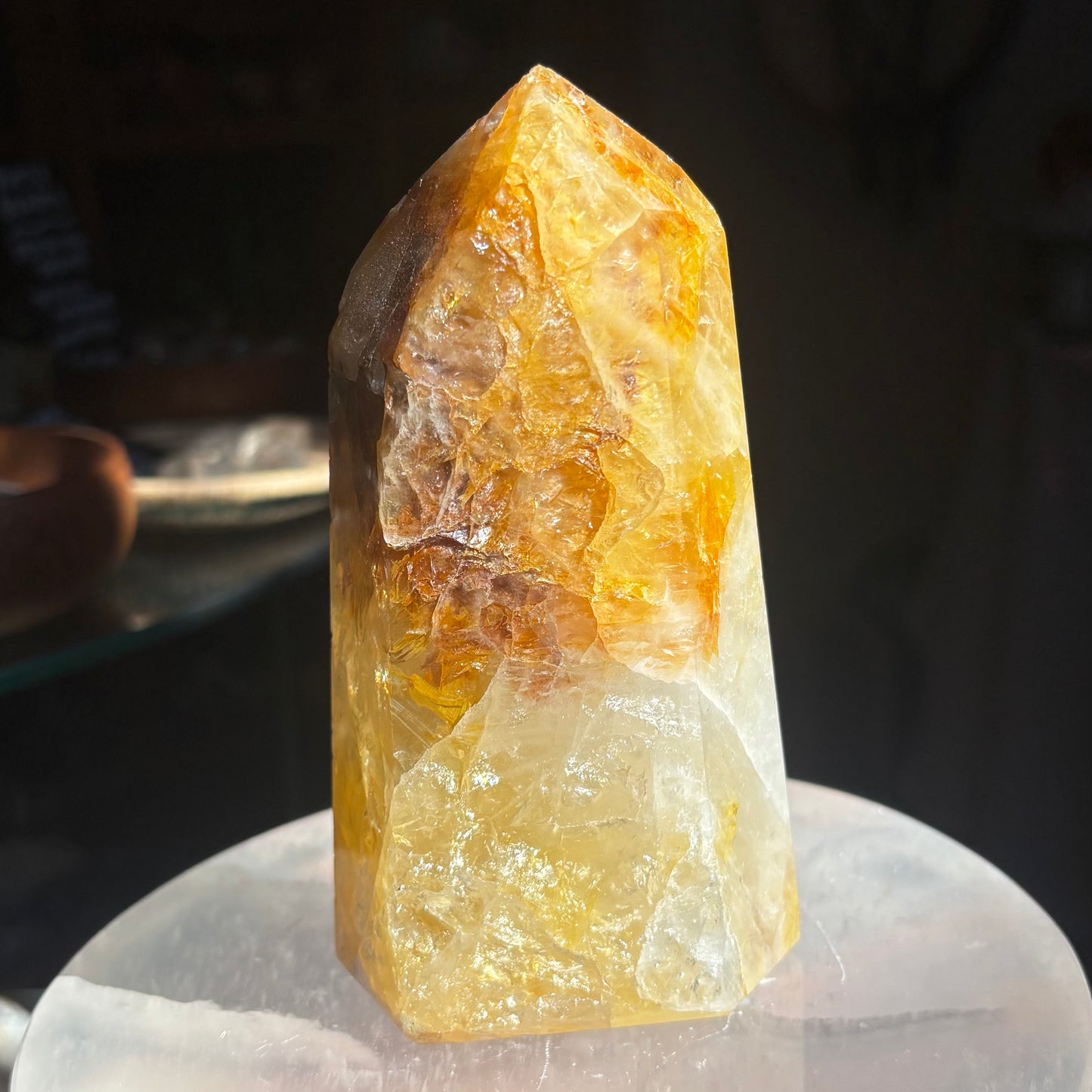 Golden Healer Quartz Tower - Brazil