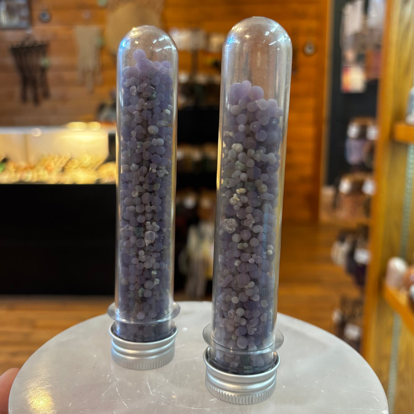 Grape Agate Tube