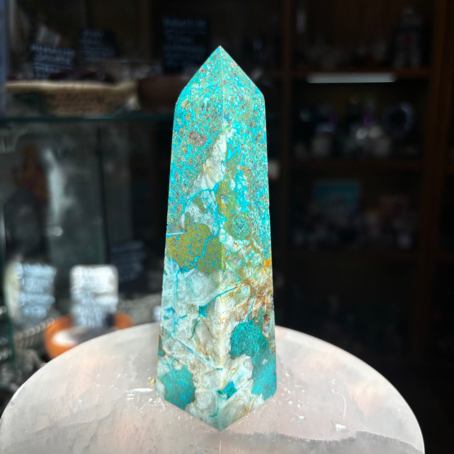Chrysocolla Tower