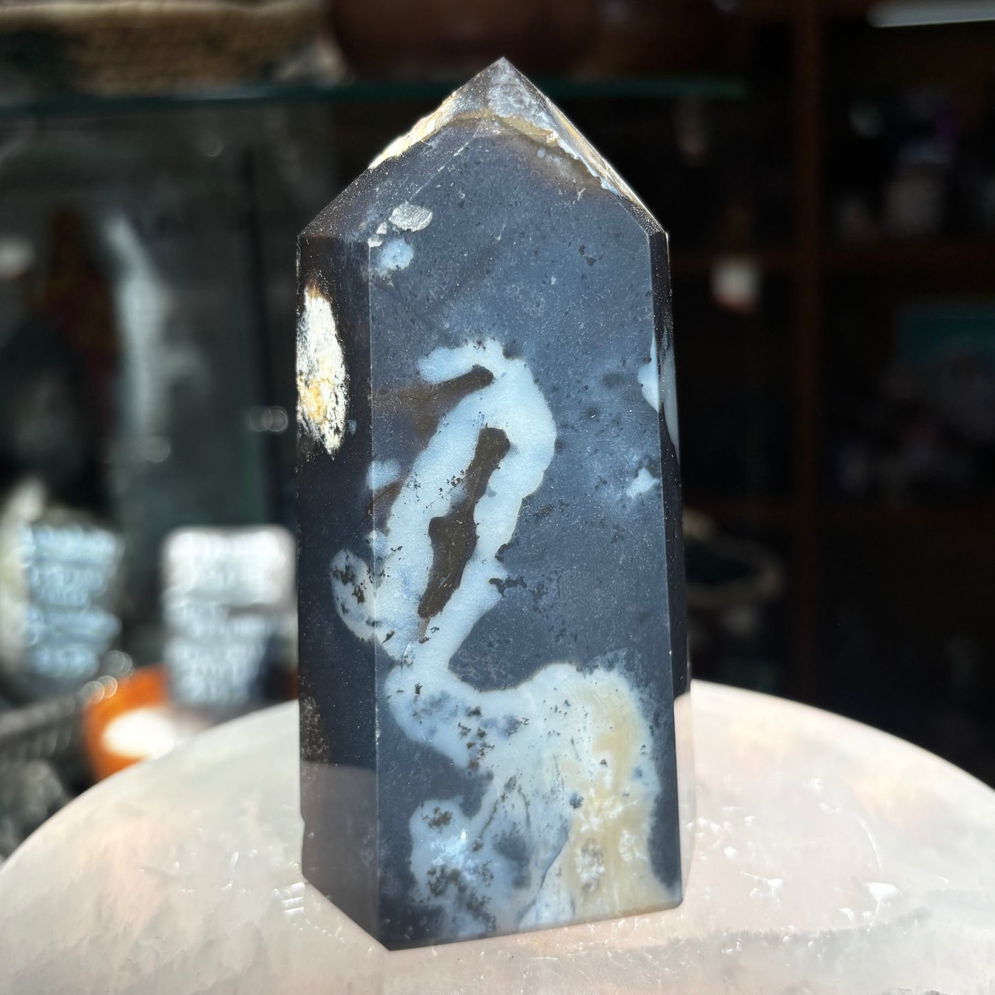 Dendritic Agate Tower