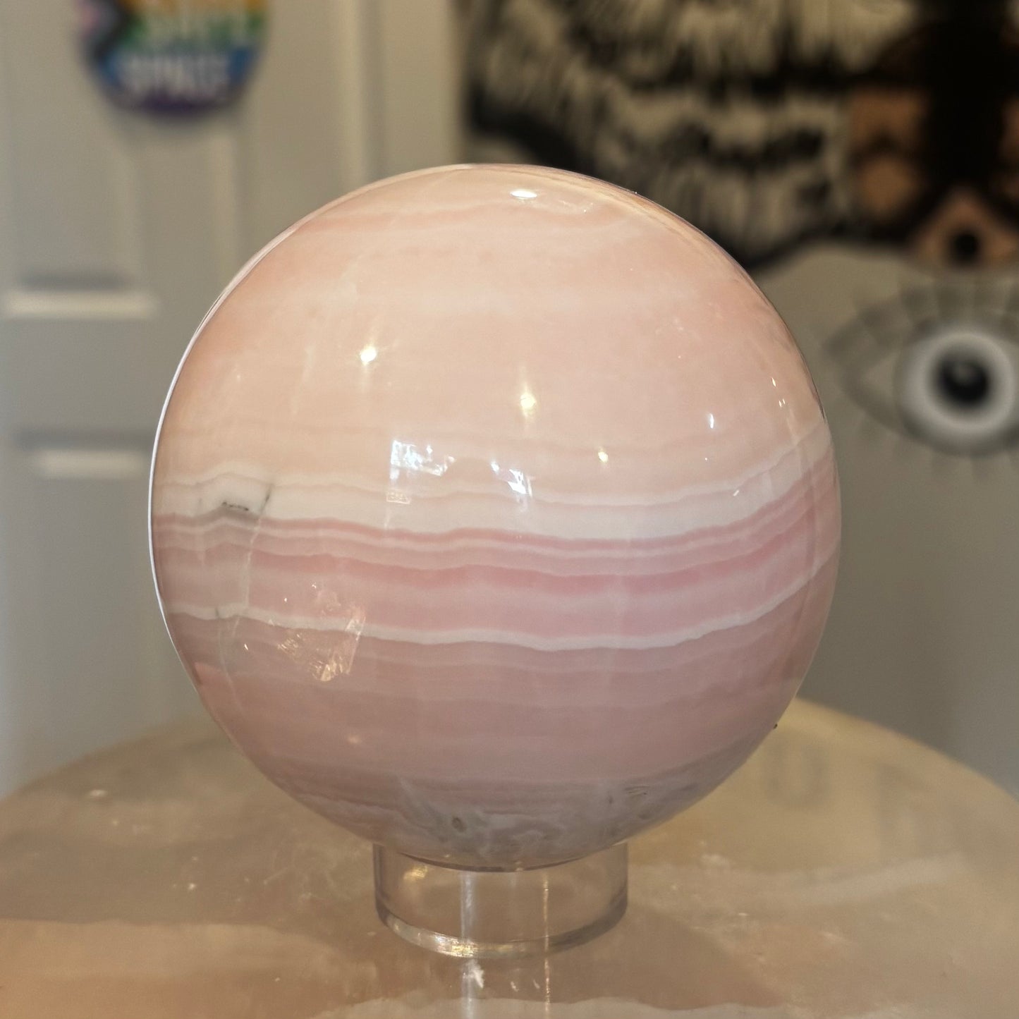 Mangano Calcite Sphere