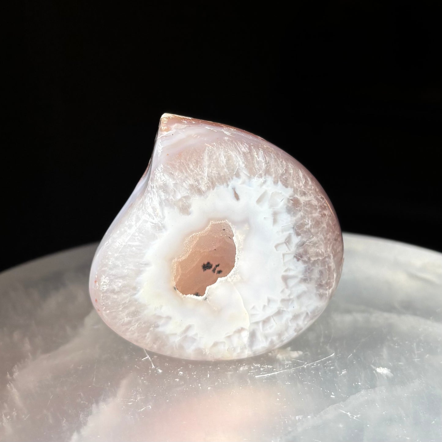 Druzy Agate Tower