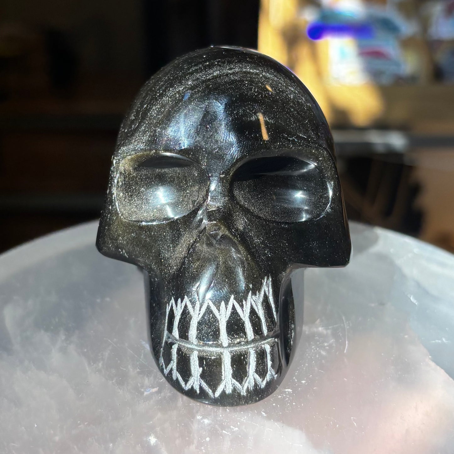 Obsidian Skull