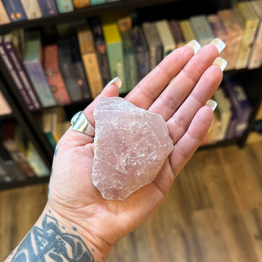 Raw Rose Quartz