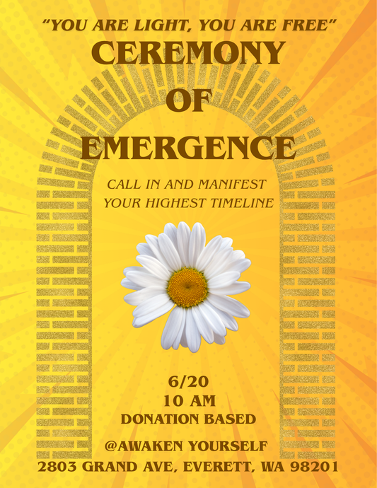 Ceremony of Emergence : Shamanic Summer Student Showcase