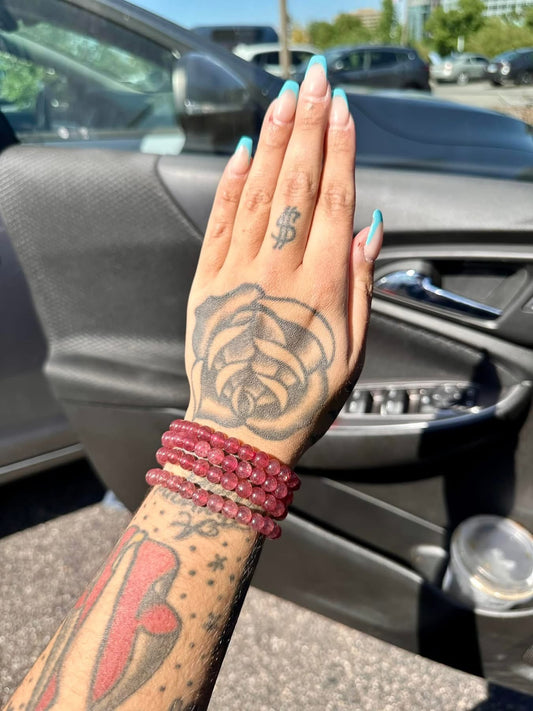 B - Strawberry Quartz
