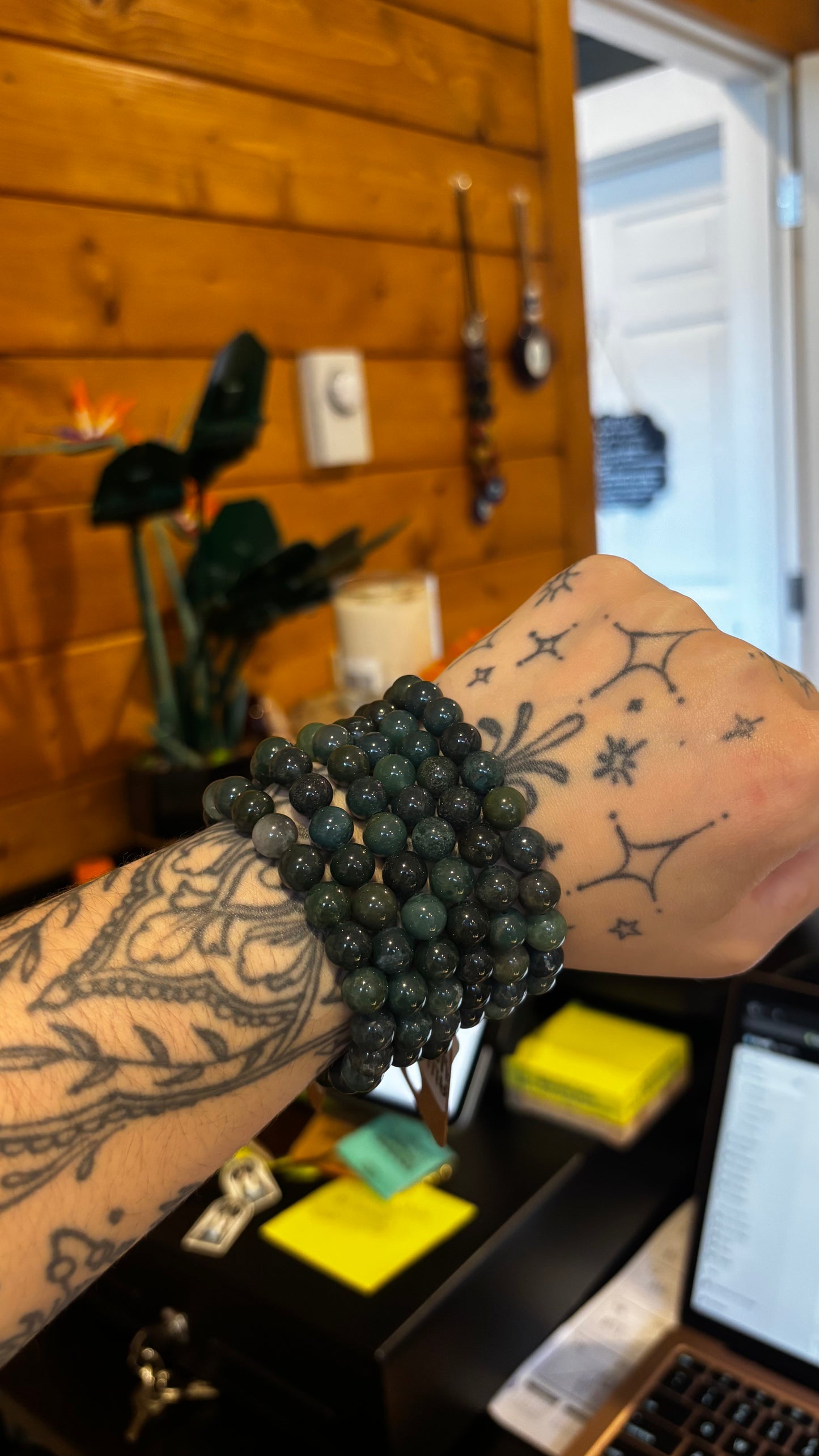 B - Moss Agate