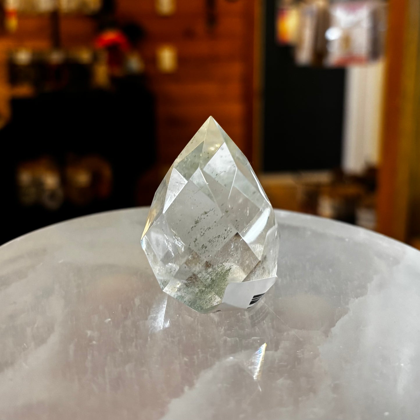 Faceted Quartz Flame