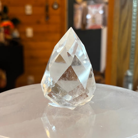 Faceted Quartz Flame