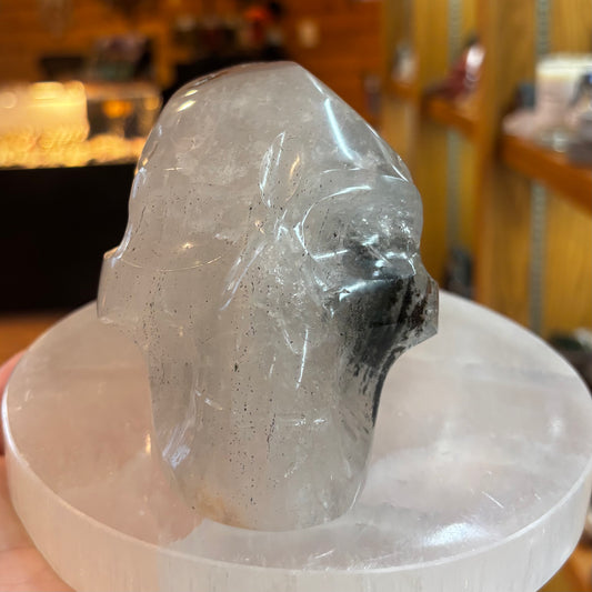 Quartz Traveler Skull
