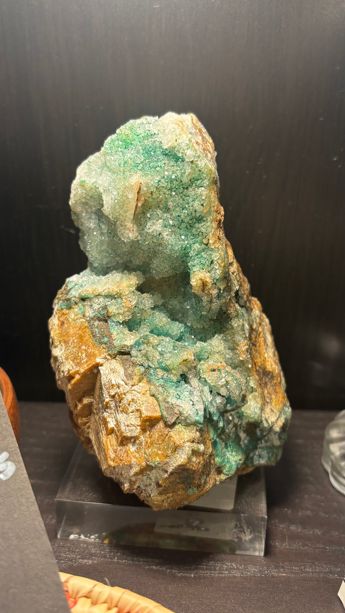 Druzy Chrysocolla - Lily Mine