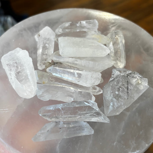 Lemurian Quartz Points
