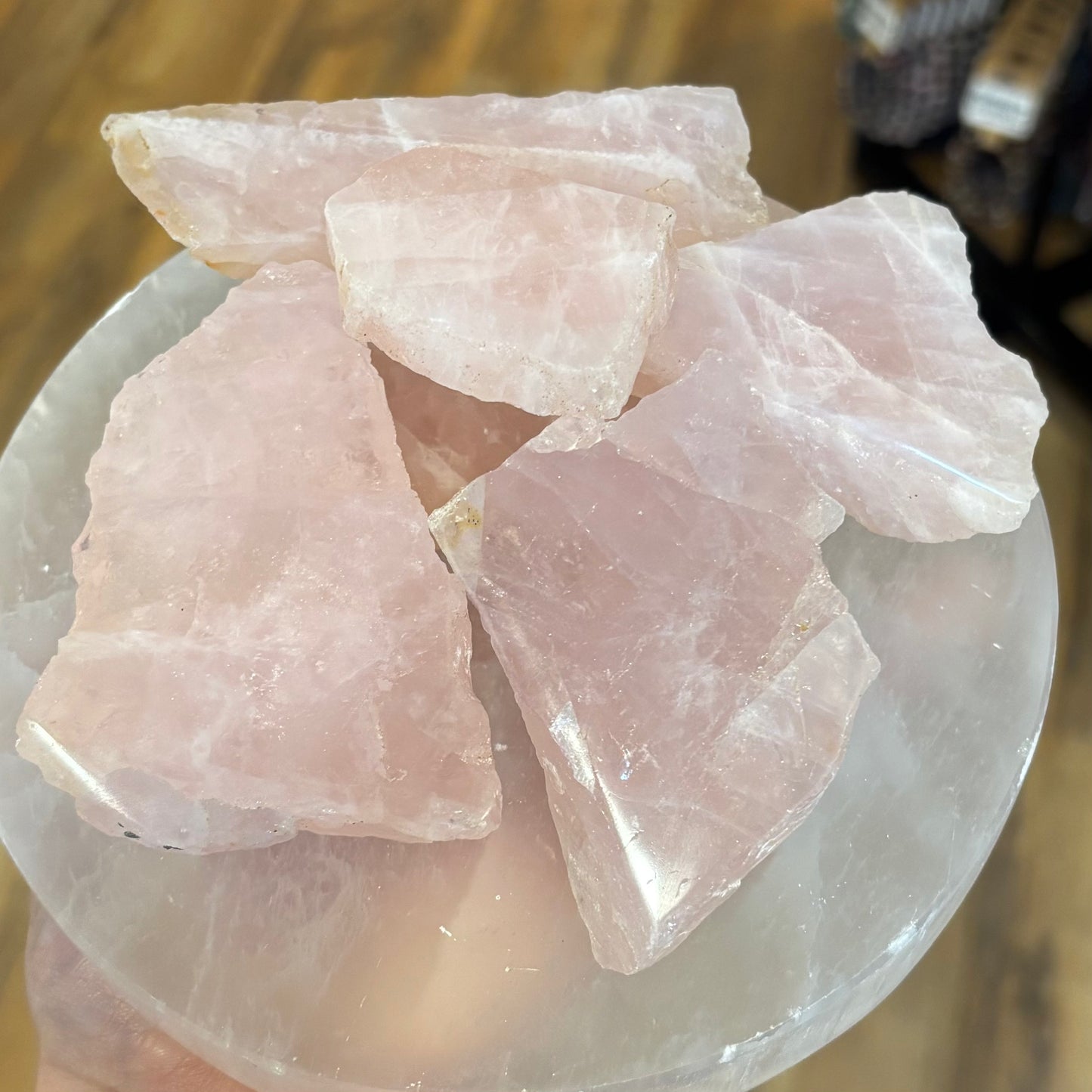 Raw Rose Quartz