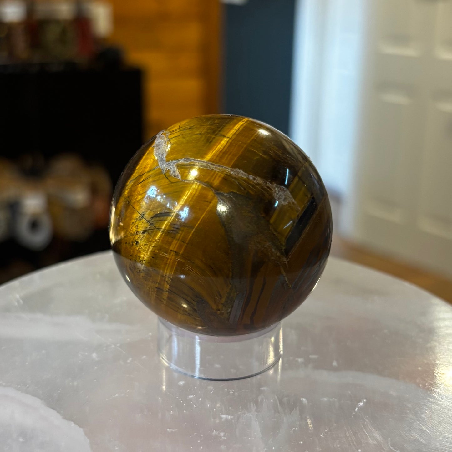 Tigers Eye Sphere