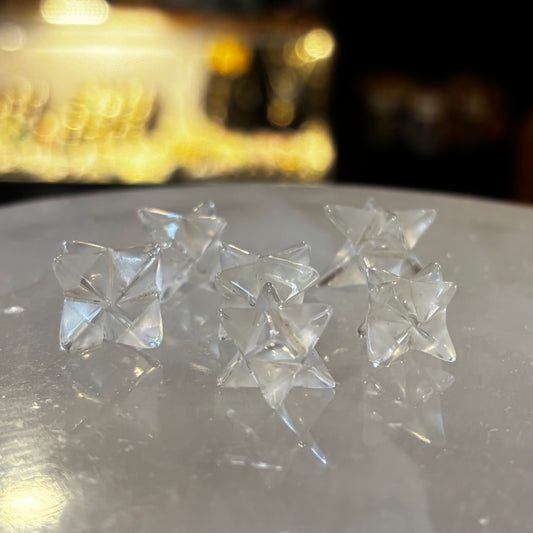 Clear Quartz Merkaba