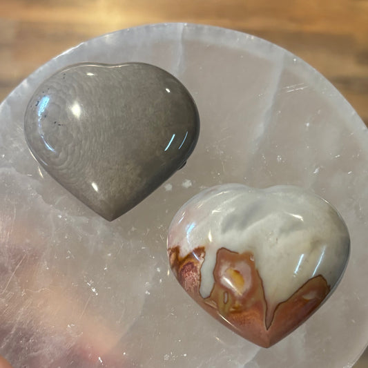 Polychrome Jasper Heart