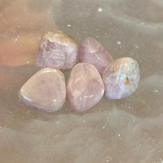 Gem Kunzite Tumble