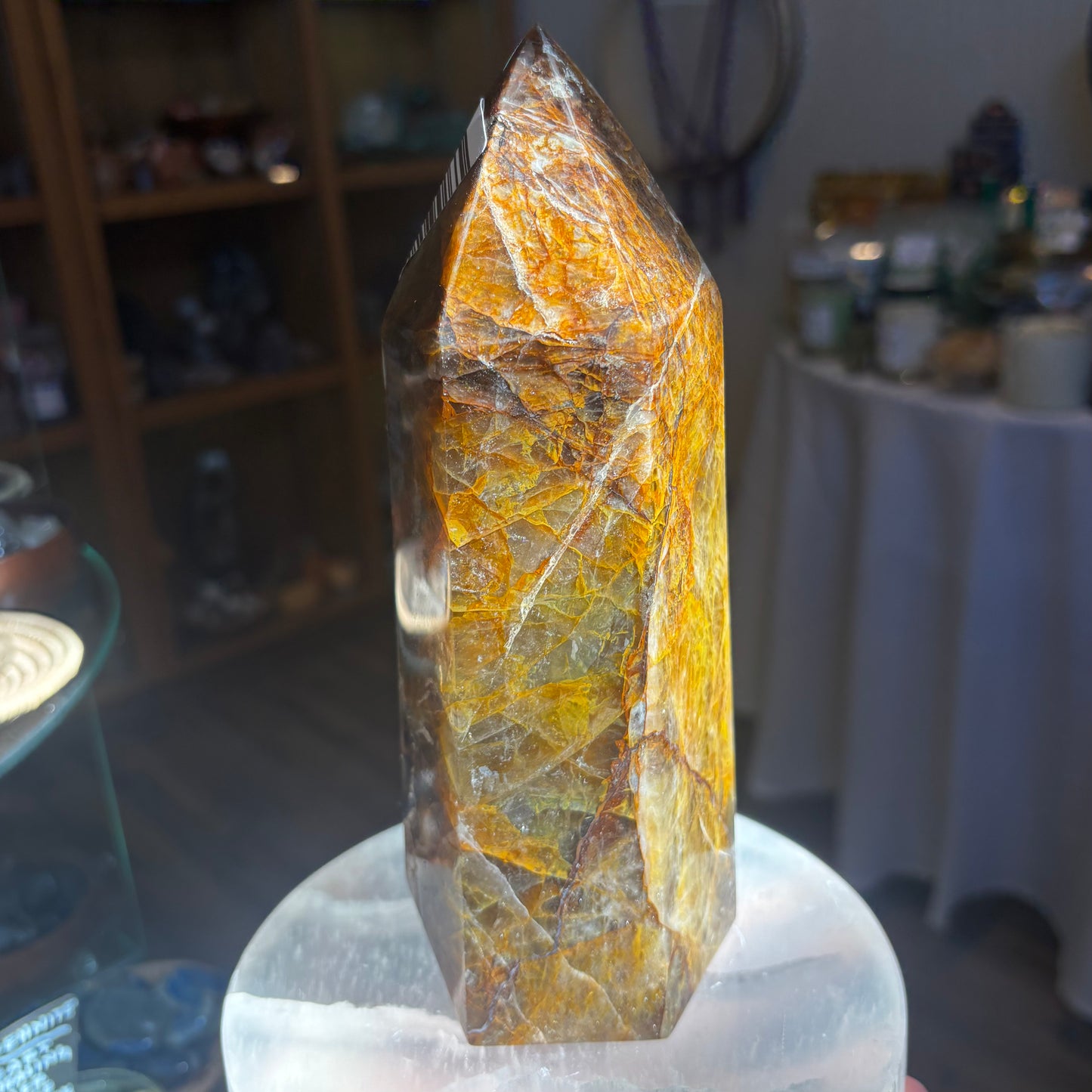 Golden Healer Quartz Tower - Brazil