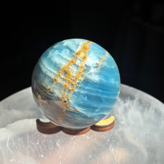 Blue Onyx Sphere