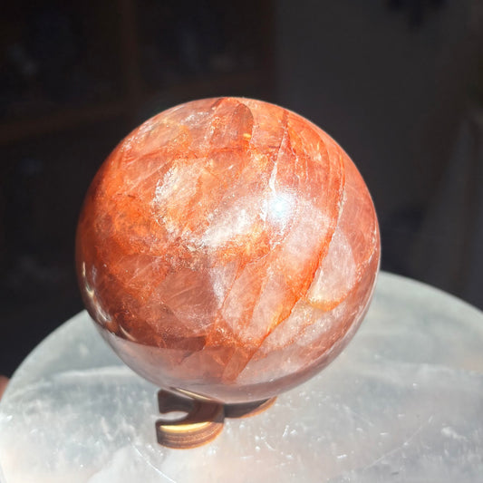 Fire Quartz Sphere