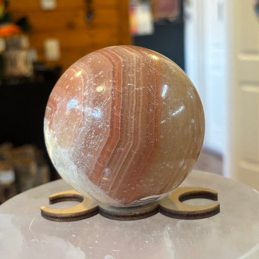 Red Calcite Sphere