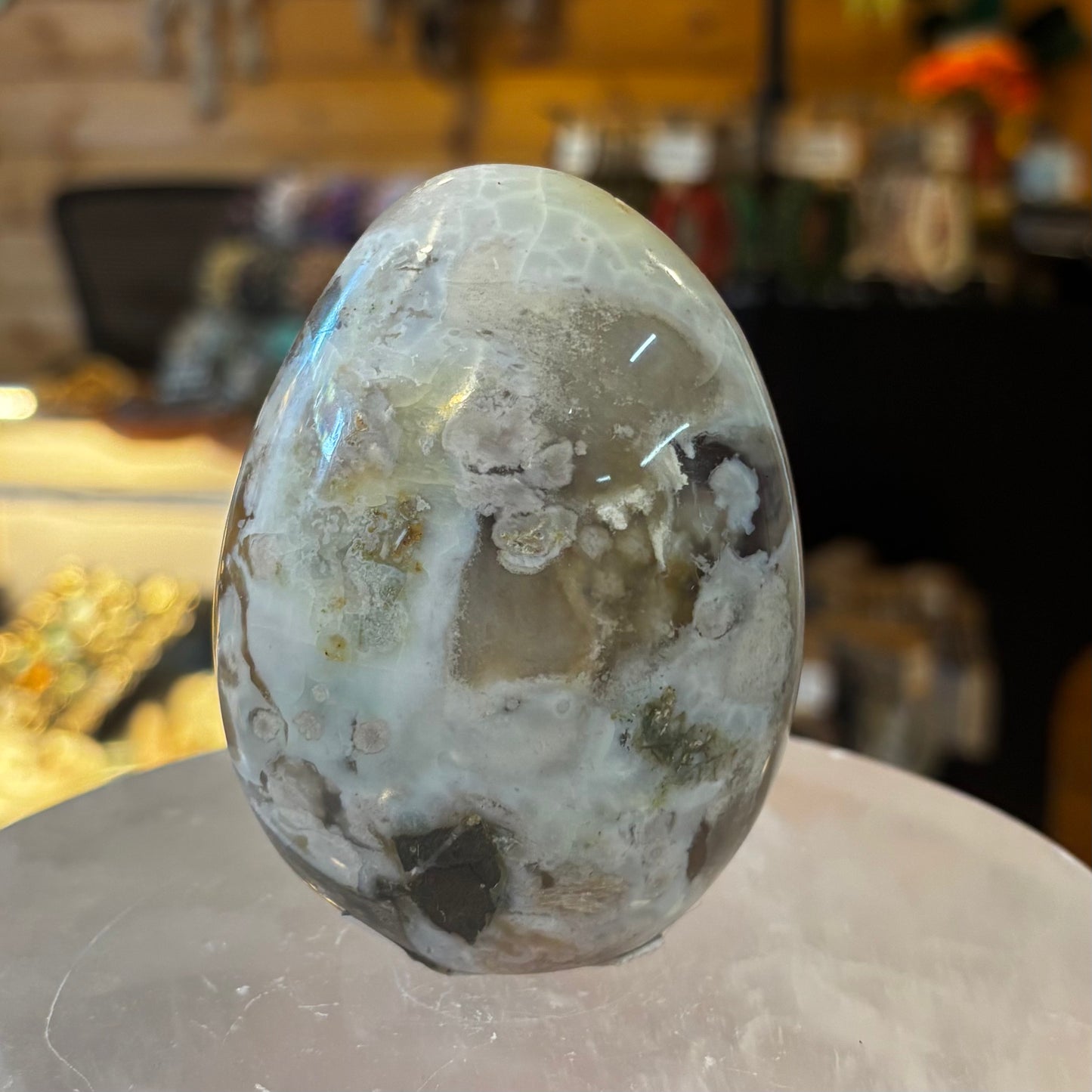 Flower Agate Freeform/Flame