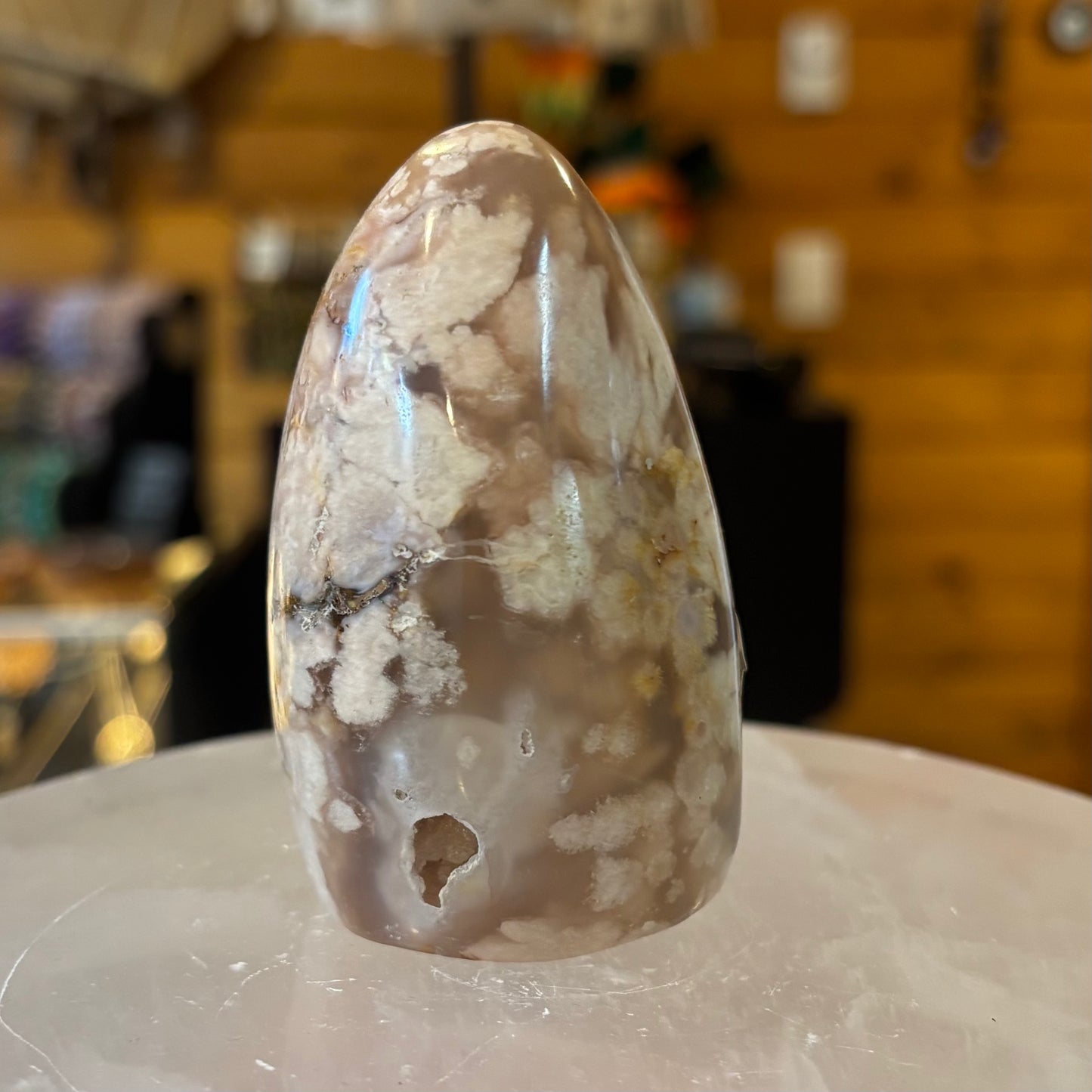 Flower Agate Freeform/Flame
