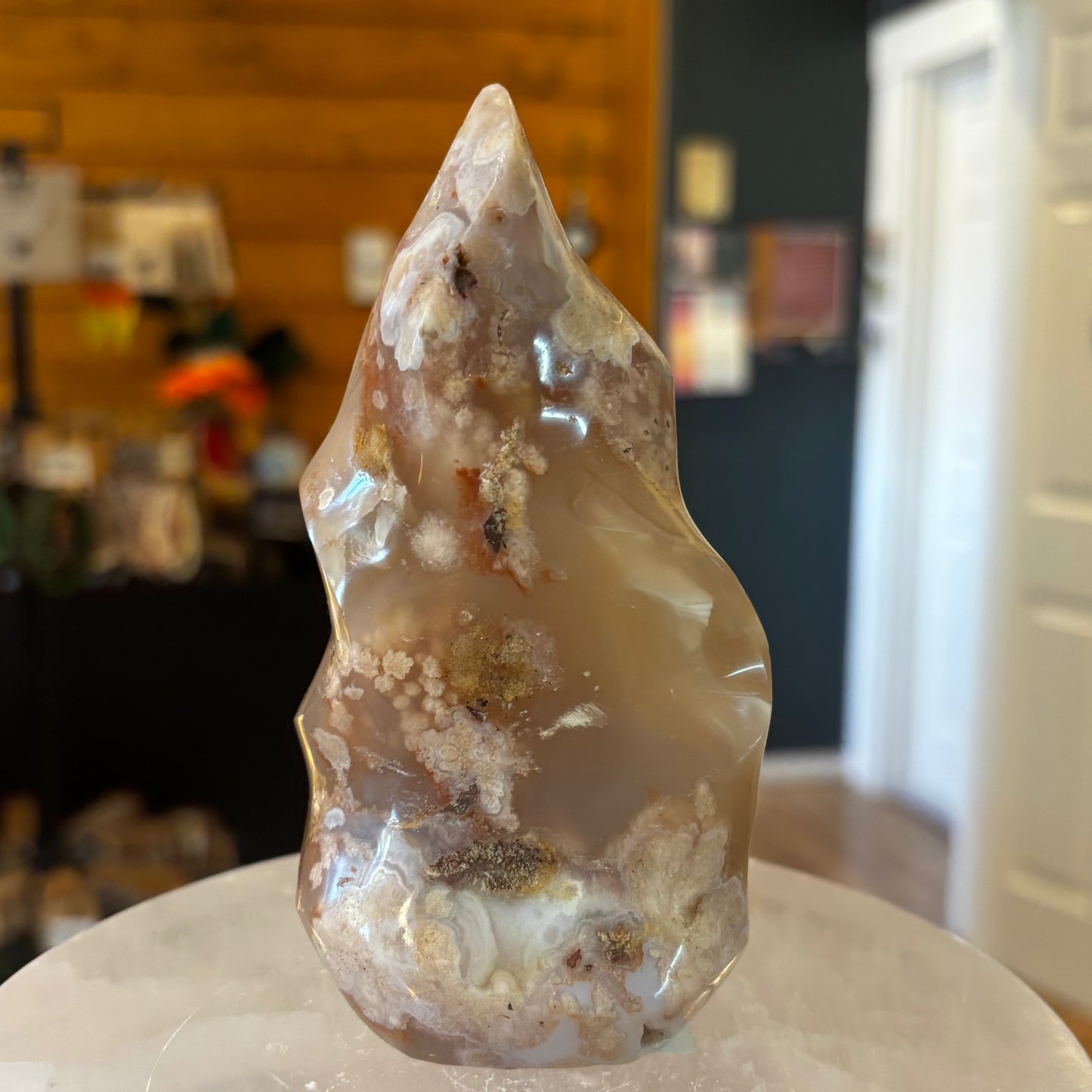 Flower Agate Freeform/Flame