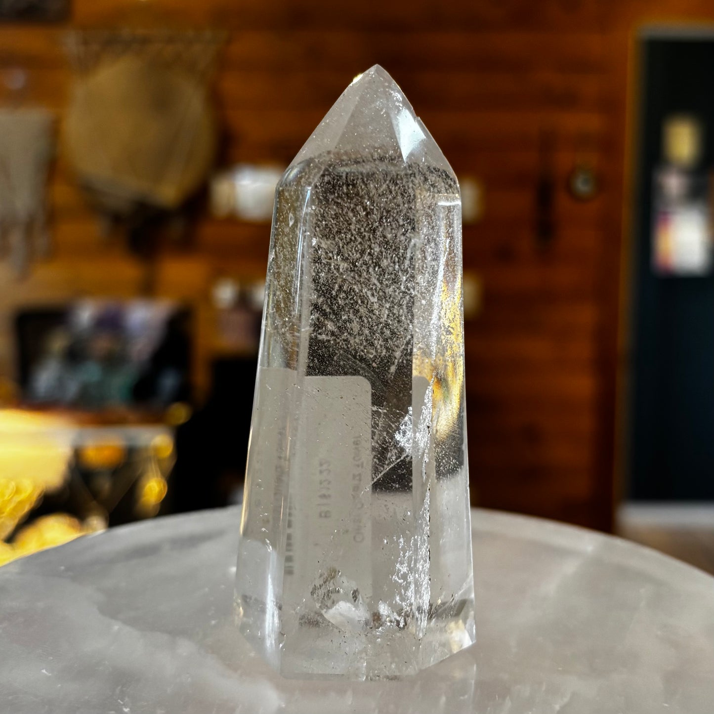 Clear Quartz Tower