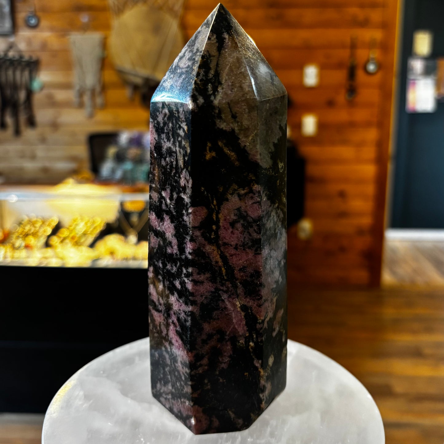 Rhodonite Tower