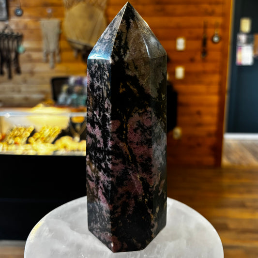 Rhodonite Tower