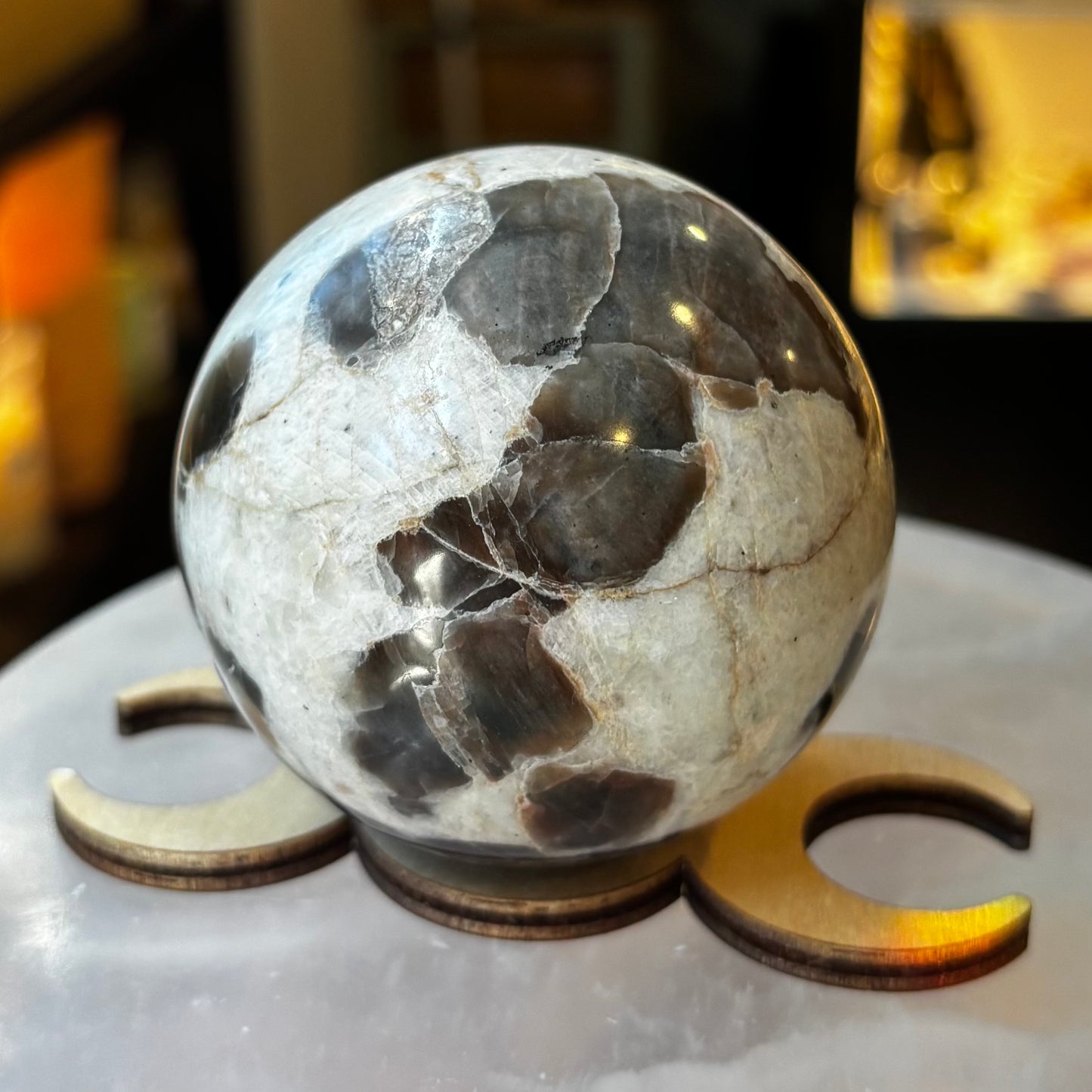 Polarity Moonstone Sphere