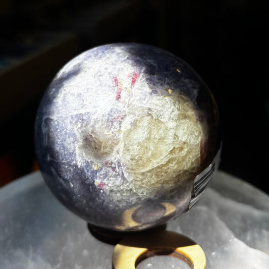 Lepidolite Sphere