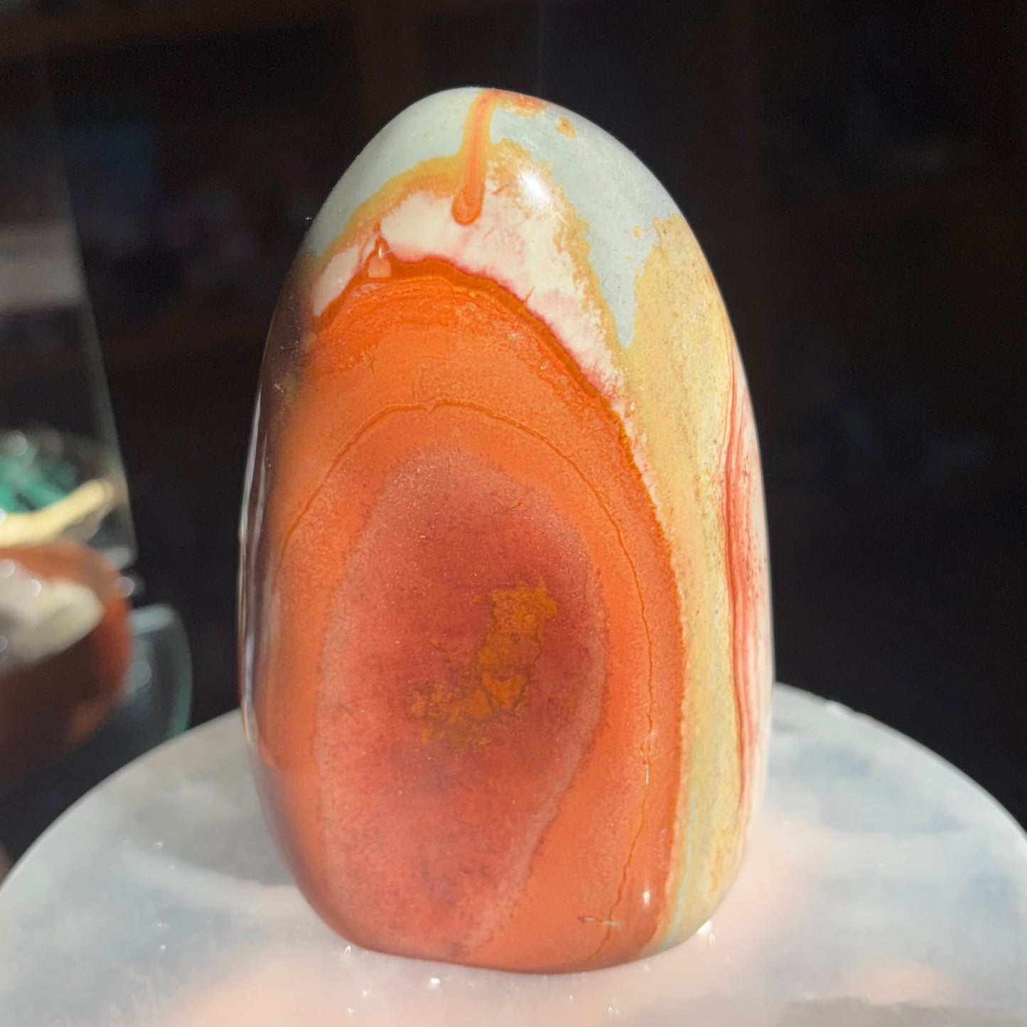 Polychrome Jasper Freeform/Flame
