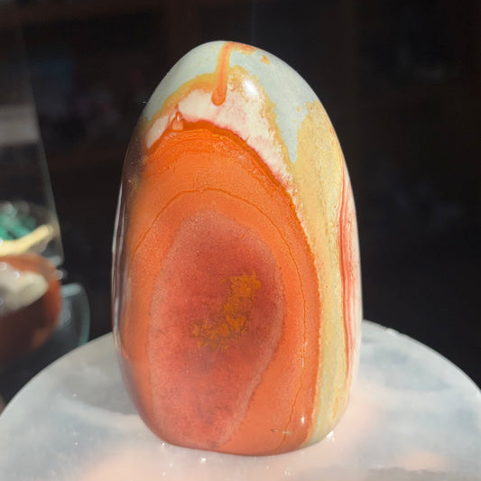 Polychrome Jasper Freeform/Flame