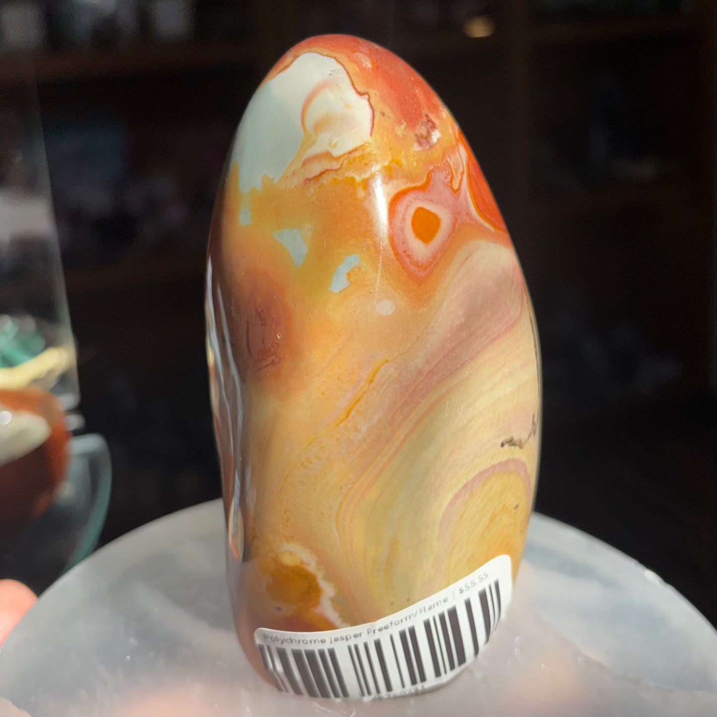 Polychrome Jasper Freeform/Flame