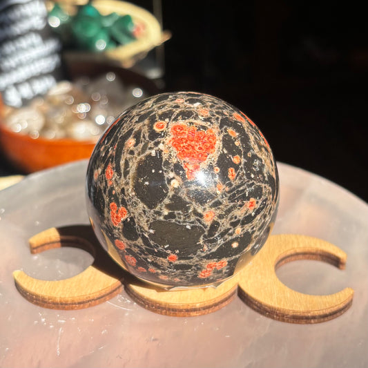 Fire Calcite Sphere