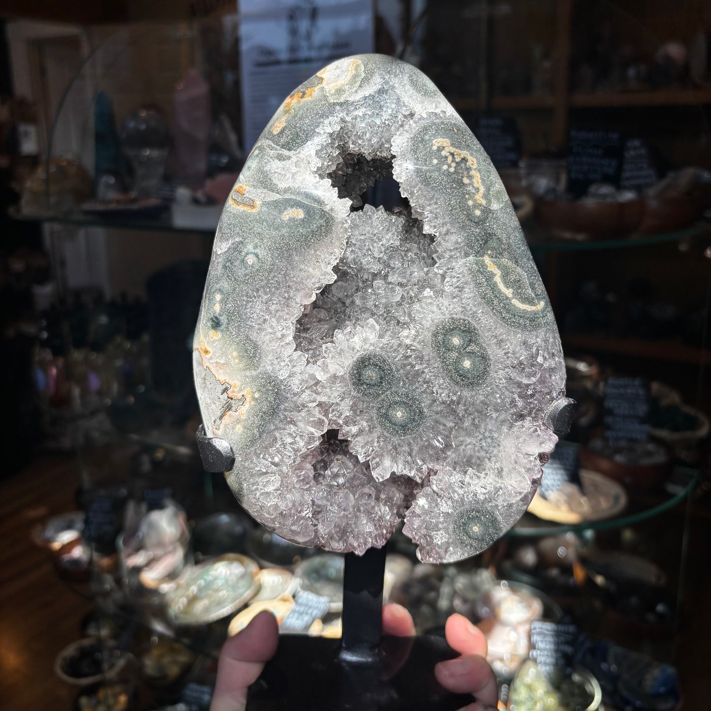 Amethyst On Stand