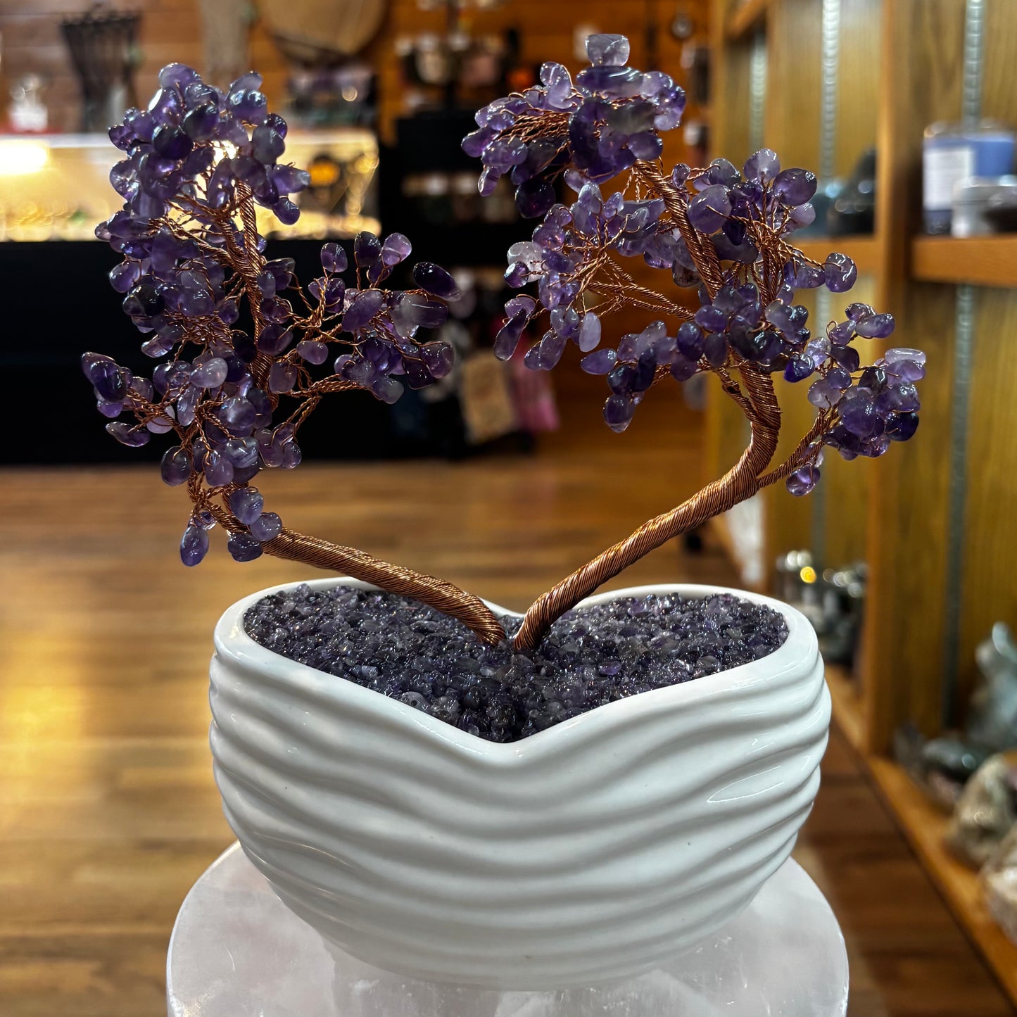 Amethyst Tree Bowl