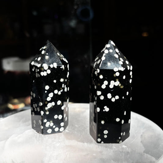 Snowflake Obsidian Tower