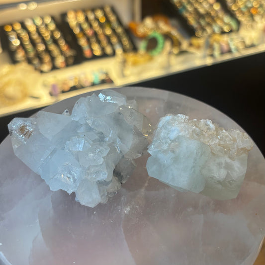 Apophyllite & Stillbyte A Grade